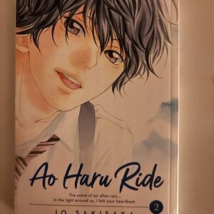 Manga Ao Haru Ride Volume 2 with Blue and White Cover